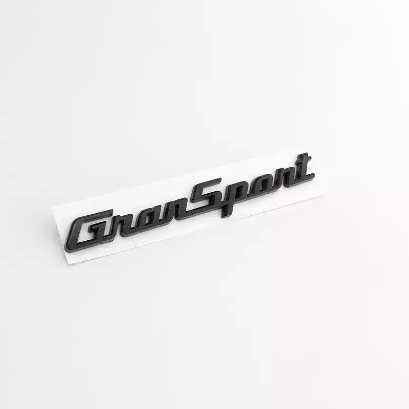 Maserati GTS Gransport Granlusso Quattroporte Granturismo Letter Emblem Badge Stickers Decals