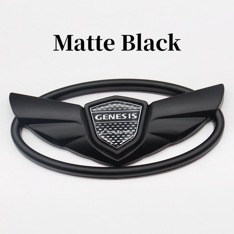 GENESIS Coupe Car Front Hood Grille Rear Badge Emblem for Genesis
