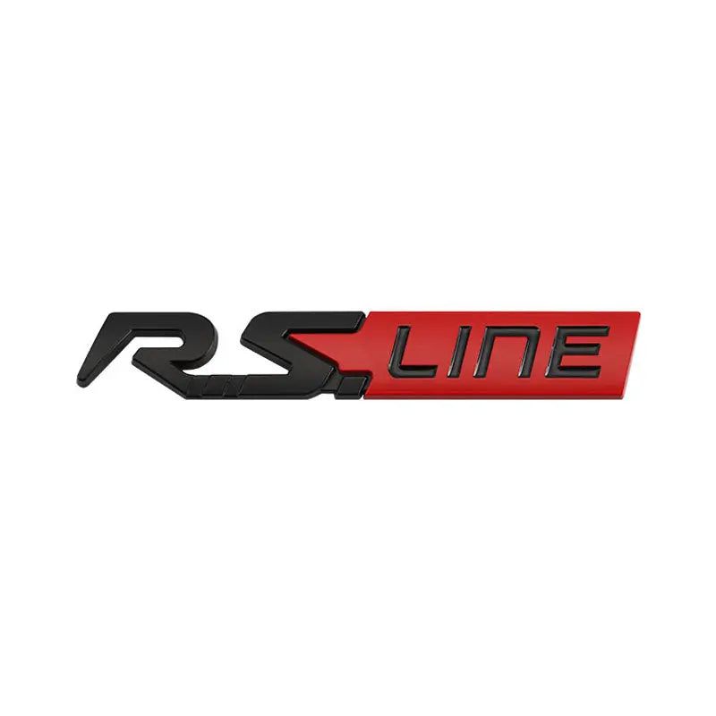 Sticker Emblem Badge Decal for Renault RS Line Clio Megane Scenic laguna Logan