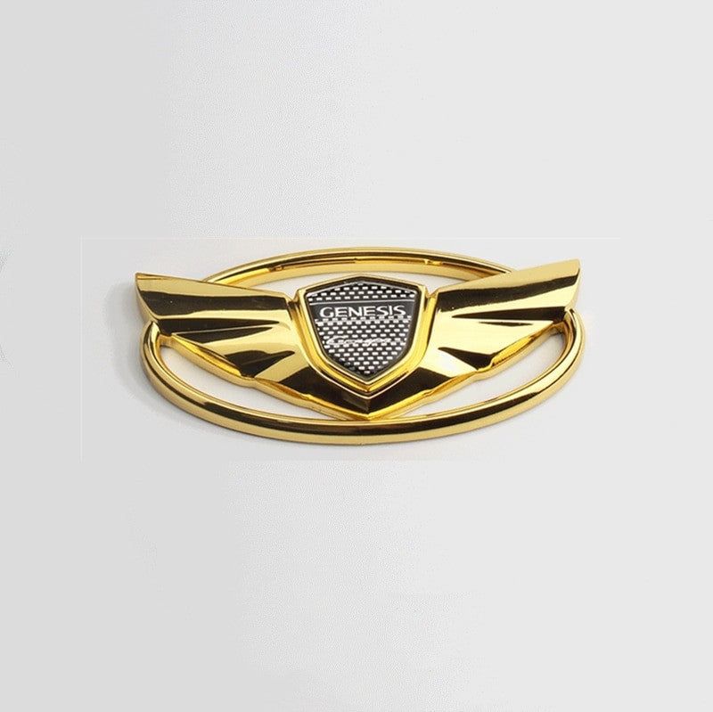 GENESIS Coupe Car Front Hood Grille Rear Badge Emblem for Genesis