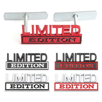 Car Sticker LIMITED Edition Badge Emblem Hood Grille for Subaru Jeep Ford Nissan Lexus
