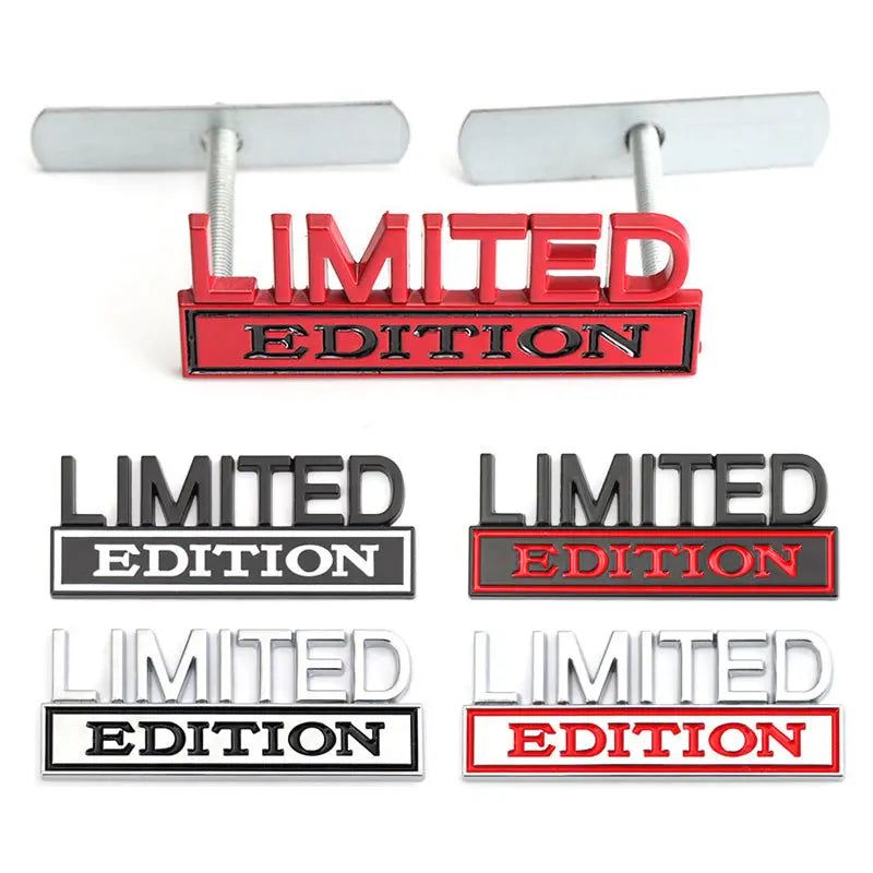 Car Sticker LIMITED Edition Badge Emblem Hood Grille for Subaru Jeep Ford Nissan Lexus