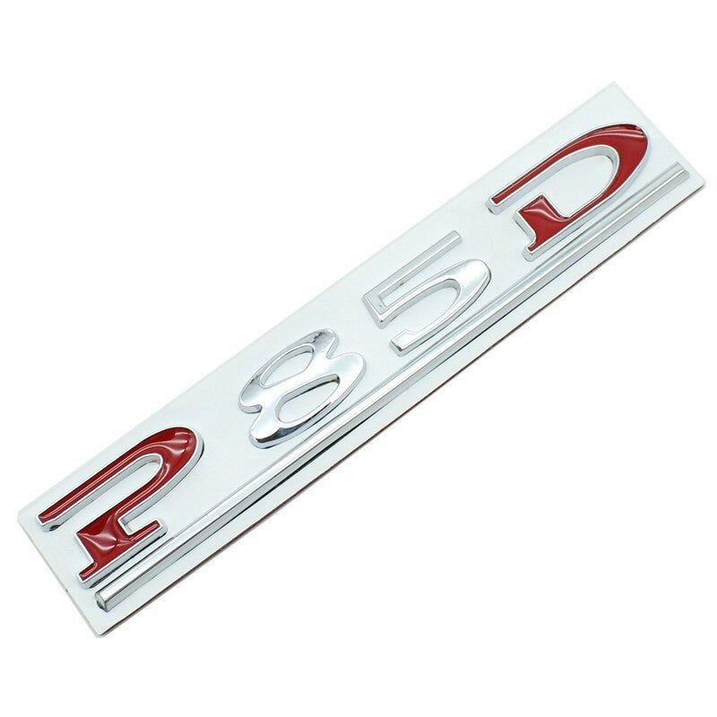 P75D P80D P90D P100D Badge Tesla Rear Trunk Lid Emblem Decal for Model 3 X S Y