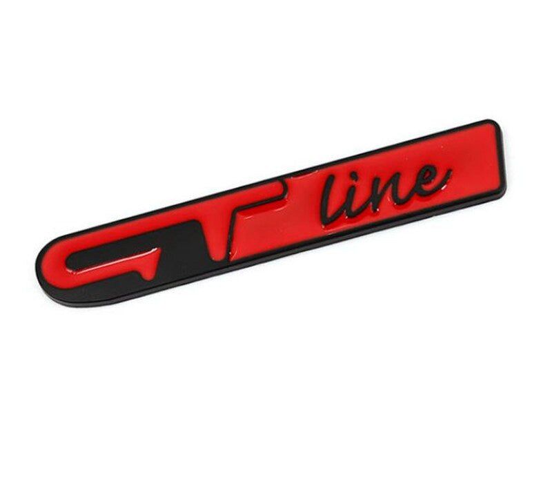 Alloy GT LINE Emblem Badge Sticker for KIA Forte Optima Stinger Sorento K5
