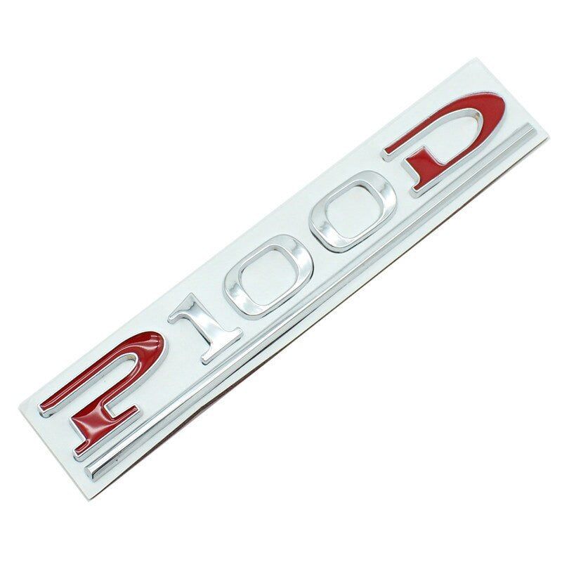 P75D P80D P90D P100D Badge Tesla Rear Trunk Lid Emblem Decal for Model 3 X S Y