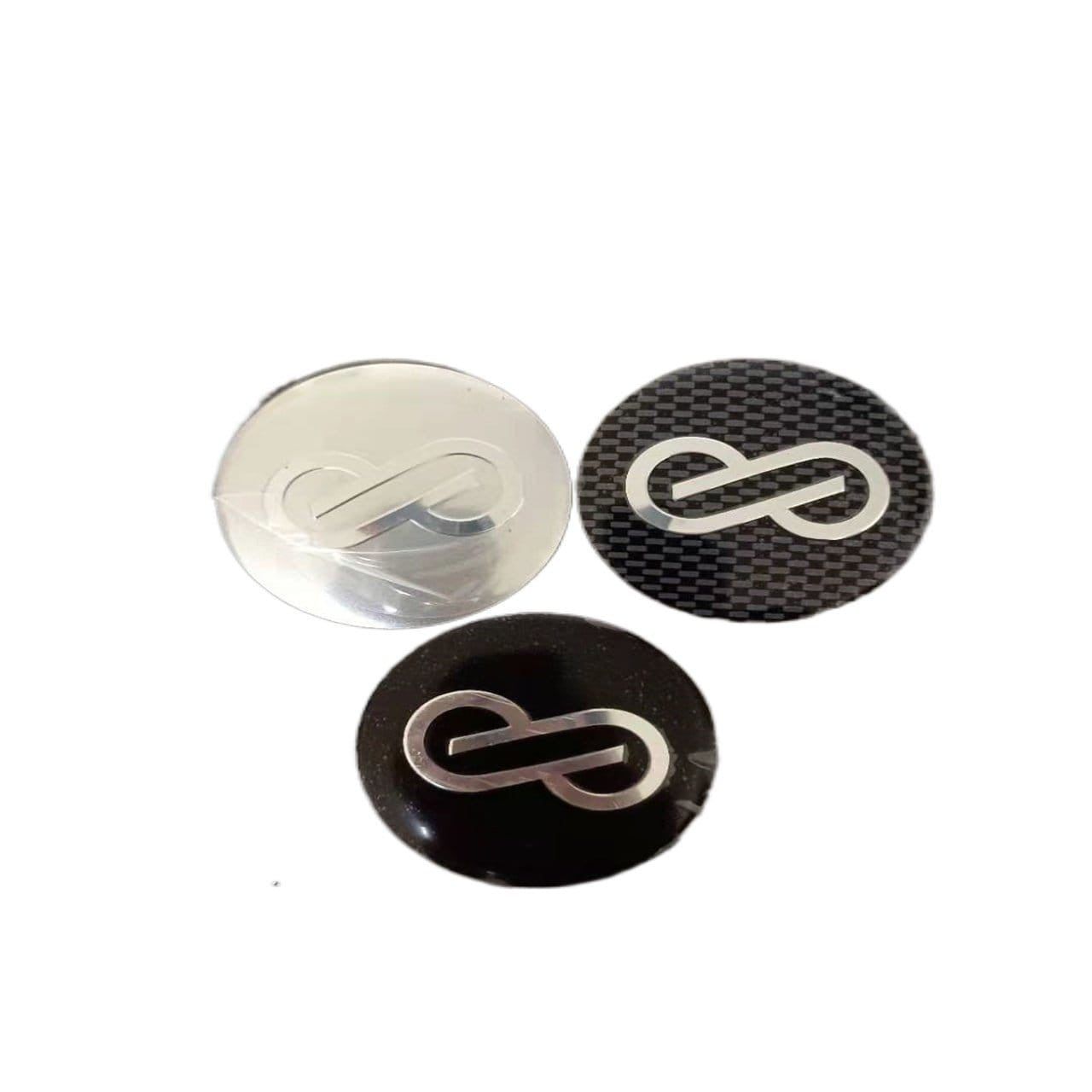 56MM ENKEI Wheels Center Cap Stickers Number 8 LOGO Badge Emblems