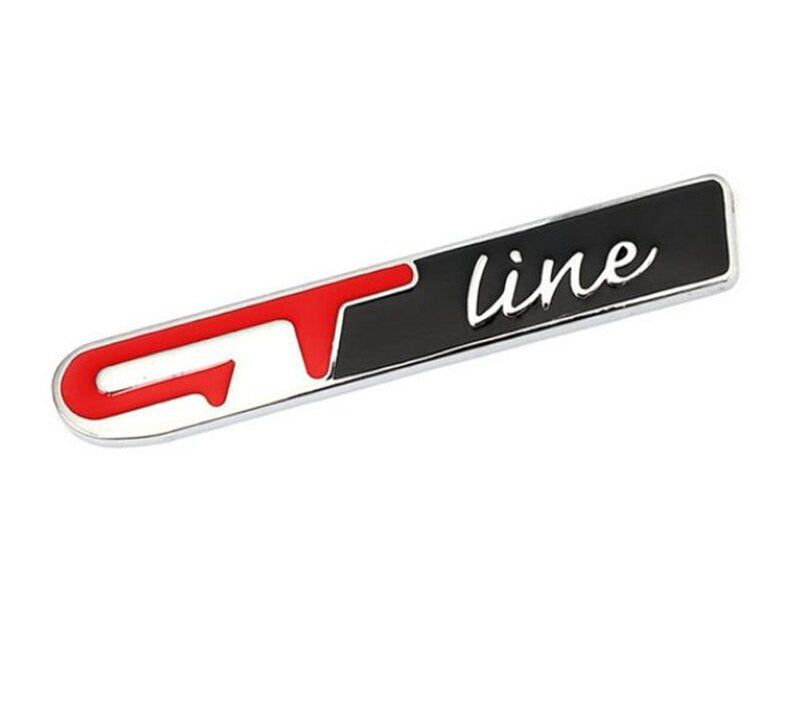 Alloy GT LINE Emblem Badge Sticker for KIA Forte Optima Stinger Sorento K5