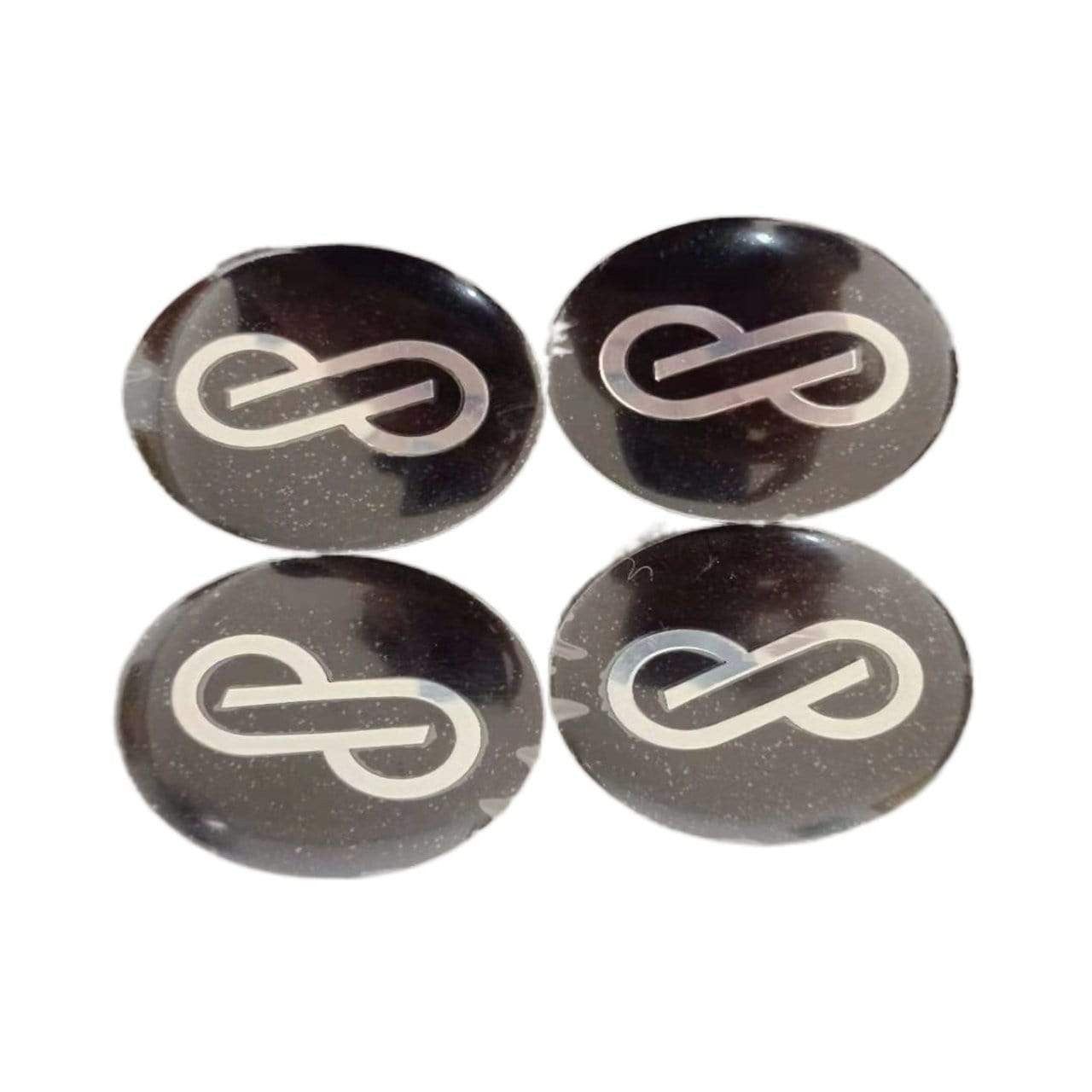 56MM ENKEI Wheels Center Cap Stickers Number 8 LOGO Badge Emblems