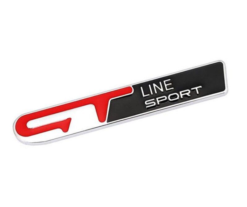 Alloy GT LINE Emblem Badge Sticker for KIA Forte Optima Stinger Sorento K5