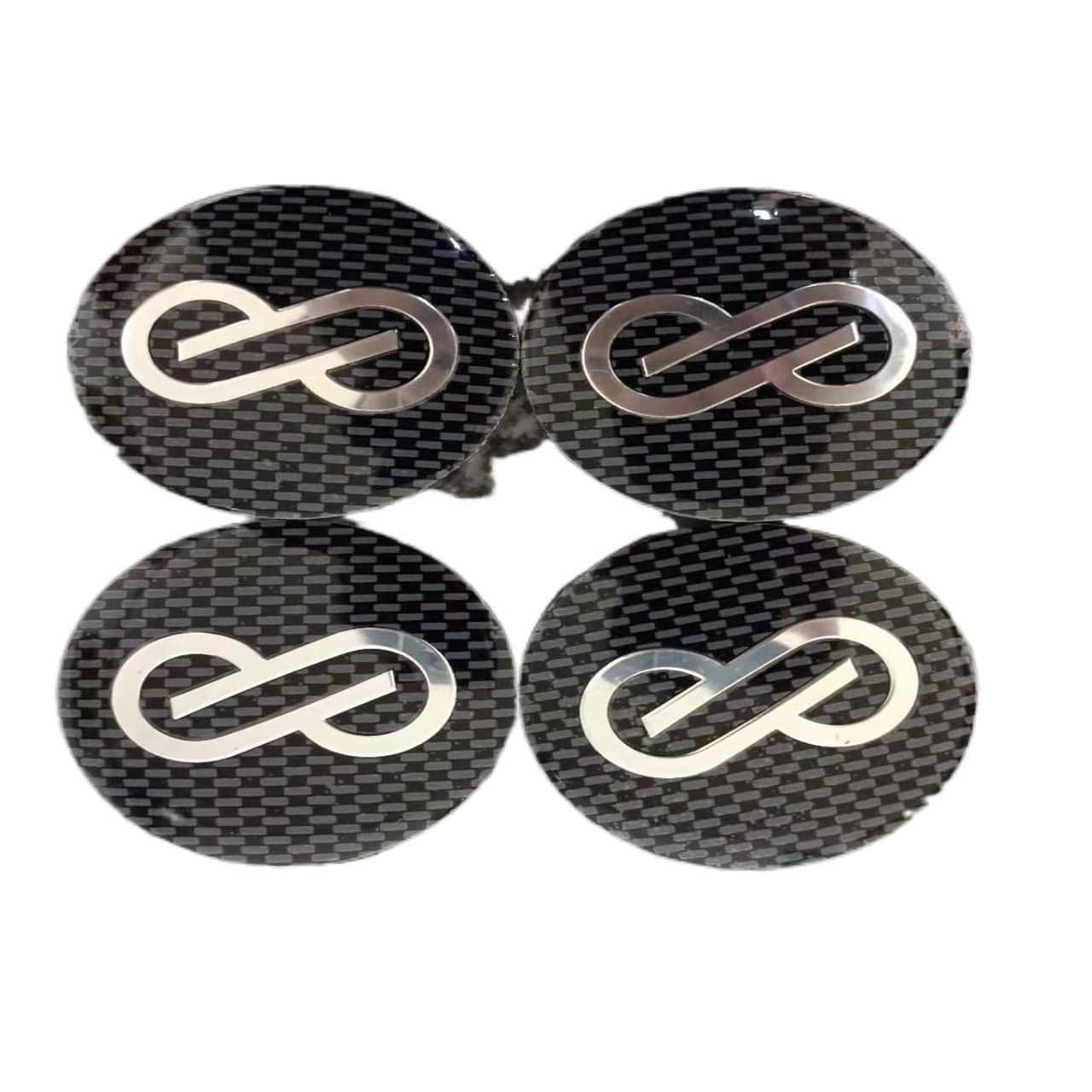 56MM ENKEI Wheels Center Cap Stickers Number 8 LOGO Badge Emblems