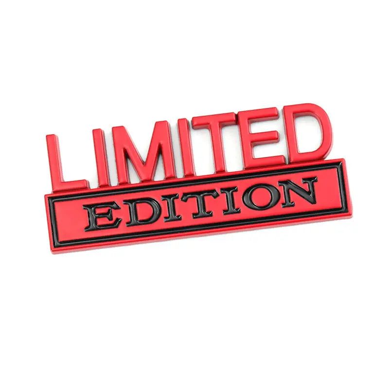 Car Sticker LIMITED Edition Badge Emblem Hood Grille for Subaru Jeep Ford Nissan Lexus