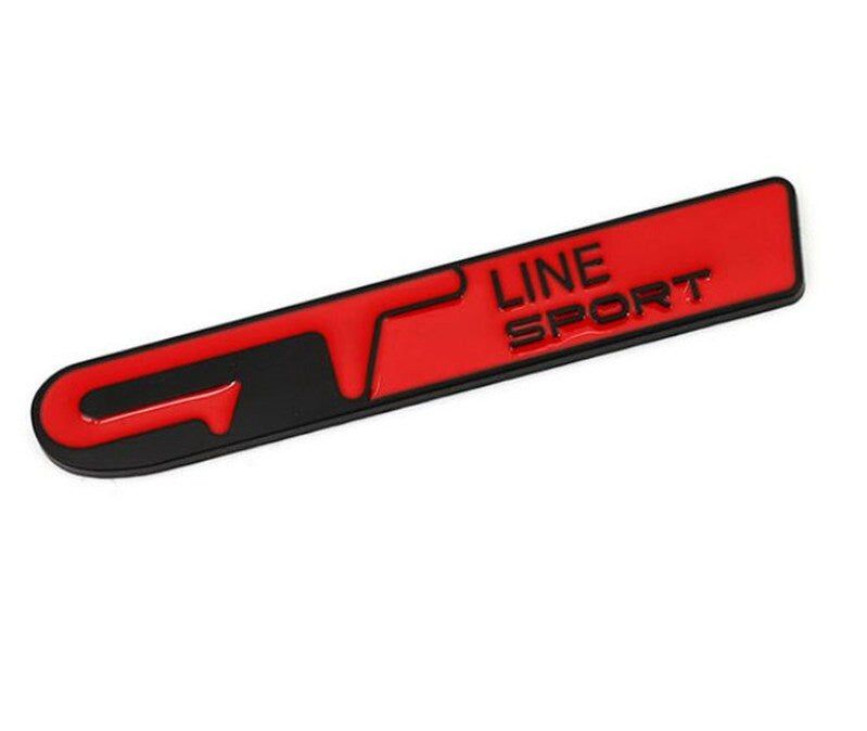 Alloy GT LINE Emblem Badge Sticker for KIA Forte Optima Stinger Sorento K5