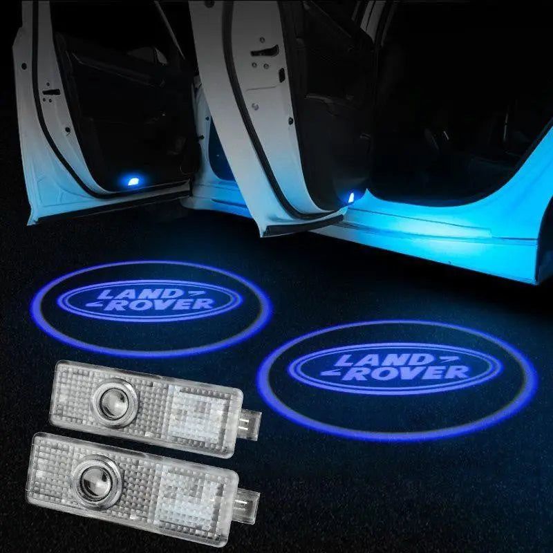 2X Logo Door Courtesy Welcome Light Kit Ghost Shadow Light for Land Rover GP Xtreme