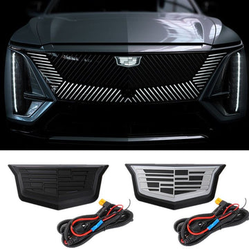 LED Light Emblem Front Grille Badge for Cadillac CT4 CT5 CT6 XT4 XT5 XT6 XTS ATSL