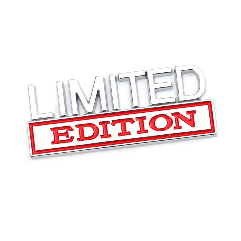 Car Sticker LIMITED Edition Badge Emblem Hood Grille for Subaru Jeep Ford Nissan Lexus