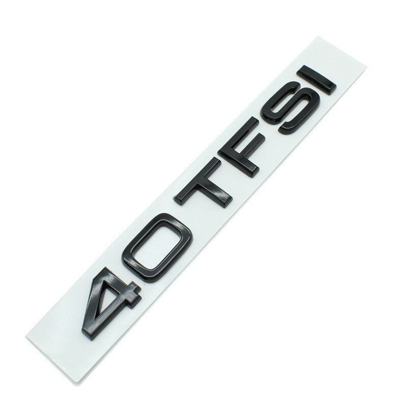 AUDI 35 40 45 50 55 TFSI Rear Trunk Letters Emblem Badge For Quattro