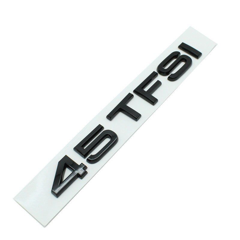 AUDI 35 40 45 50 55 TFSI Rear Trunk Letters Emblem Badge For Quattro