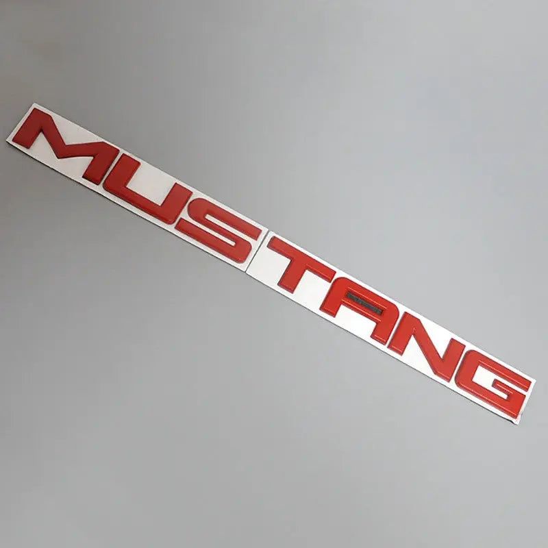 Car Emblem Metal Sticker Rear Trunk Badge Decals for Ford Mustang Shelby GT 350