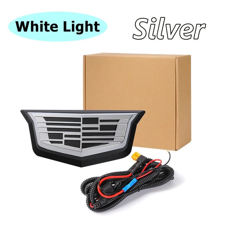 LED Light Emblem Front Grille Badge for Cadillac CT4 CT5 CT6 XT4 XT5 XT6 XTS ATSL