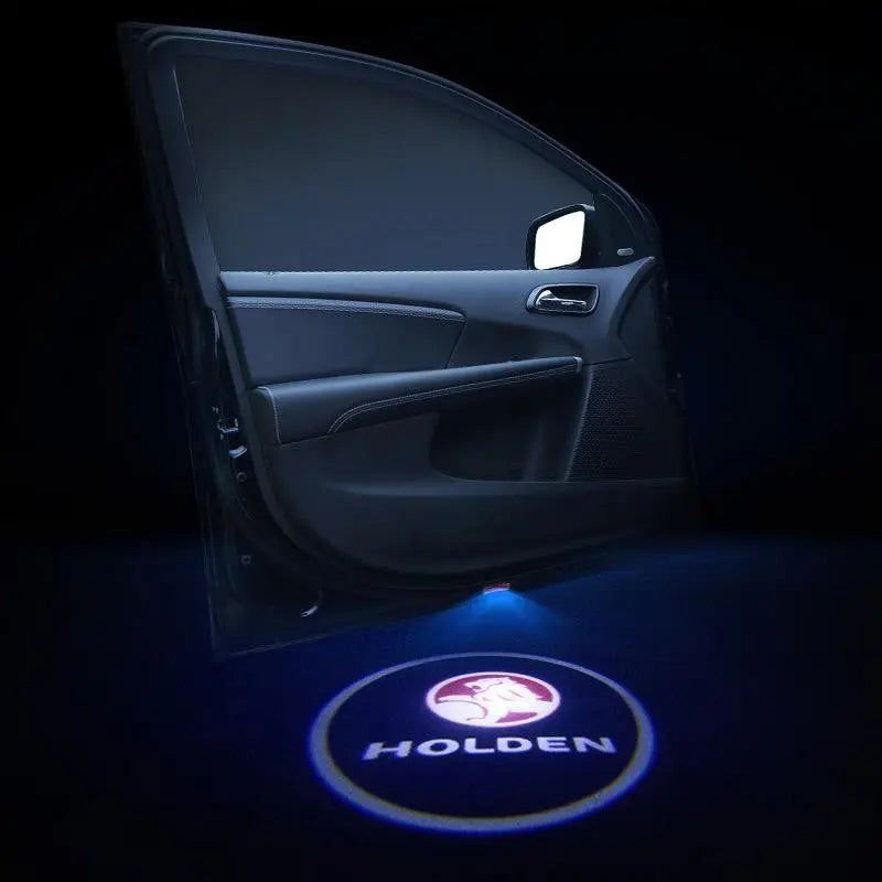 2pcs LED Car Door Courtesy Projector Laser Ghost Shadow Light For Holden  Logo