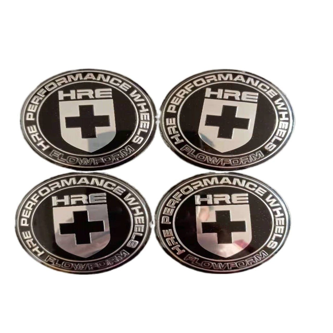 4pcs 56mm HRE PERFORMANCE Car Wheel Center Hub Cap Badge Emblem Decal Stickers