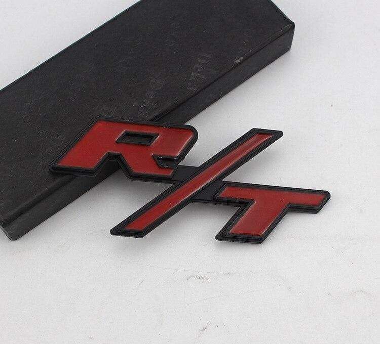 Alloy Car Front Grille Emblem Body Sticker For Dodge R/T RAM Journey Jcuv Charger Challenger Caliber Nitro Auto Styling
