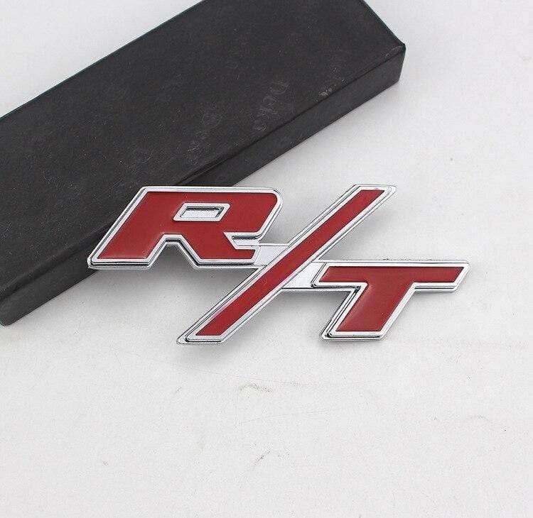 Alloy Car Front Grille Emblem Body Sticker For Dodge R/T RAM Journey Jcuv Charger Challenger Caliber Nitro Auto Styling
