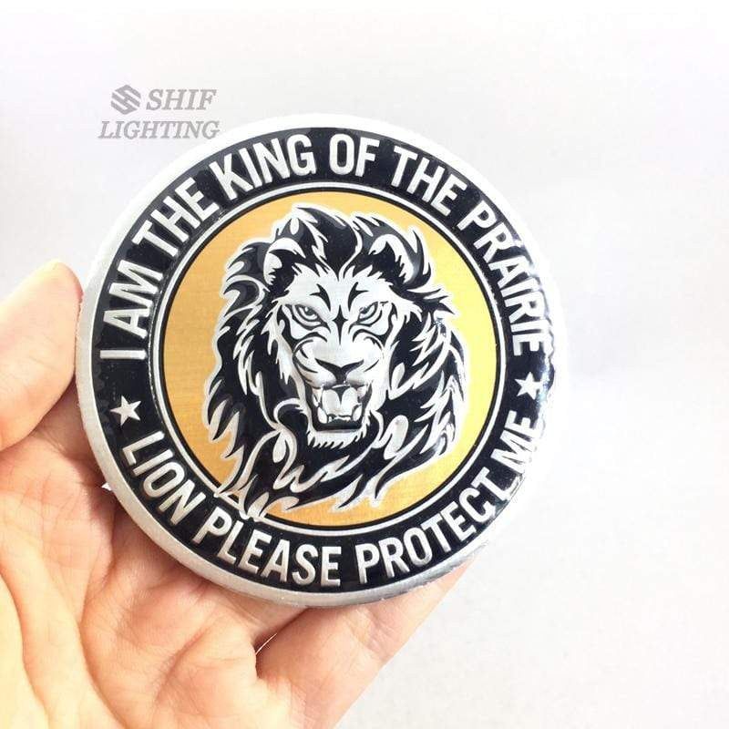 4pcs 56mm Aluminum Eagle Tiger Lion Logo Car Wheel Center Hub Cap Badge Emblem Decal Stickers