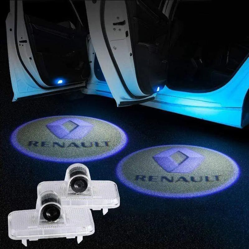 2X LED Car Door Welcome Light HD Logo Courtesy Projector Ghost Laser Renault