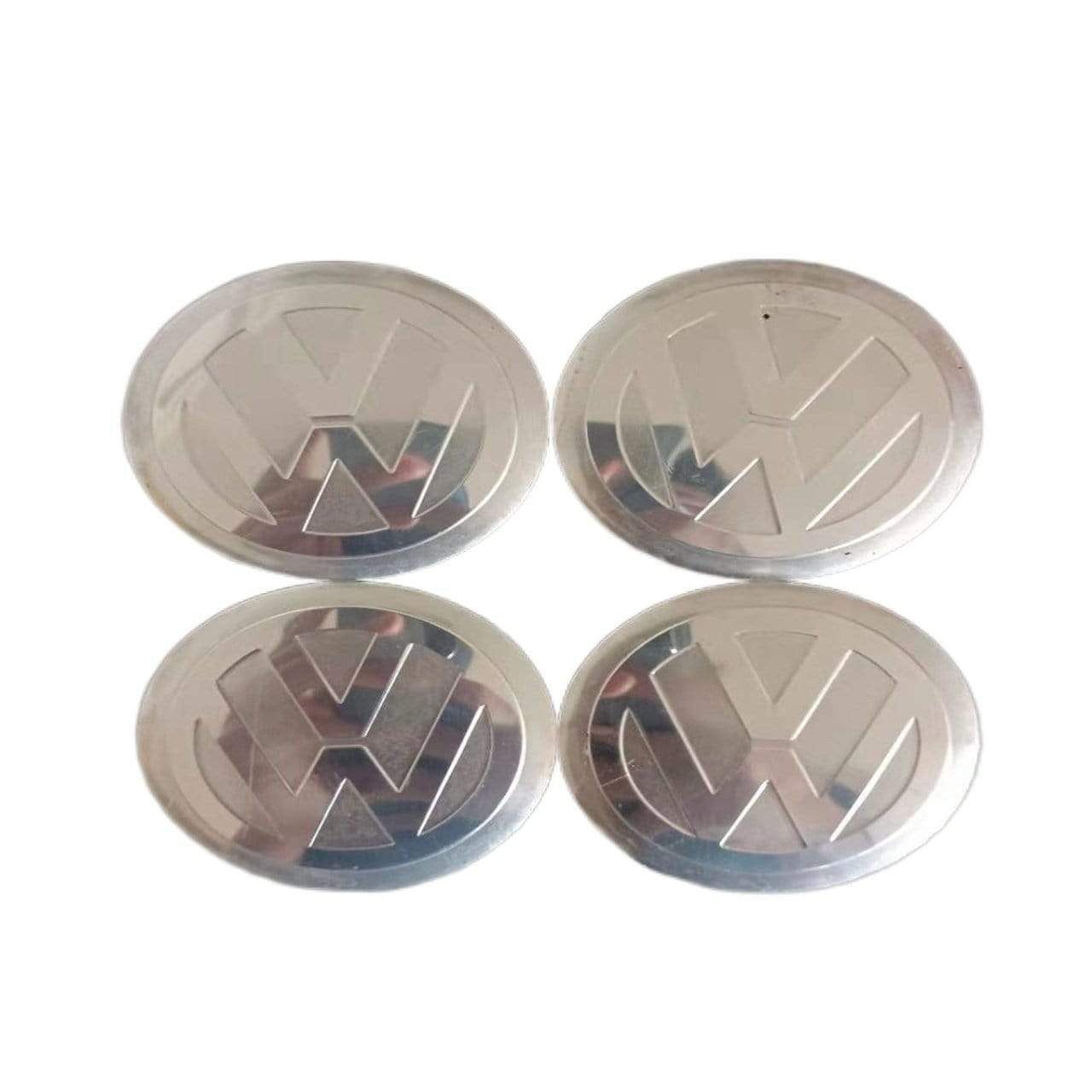 56mm 4PCS Volkswagen VW GTI Rabbit ABT Rline Passat Tiguan Bora Golf Car Wheel Center Hub Cap Sticker Emblem Badge Decal