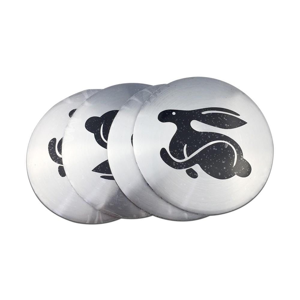 56mm 4PCS Volkswagen VW GTI Rabbit ABT Rline Passat Tiguan Bora Golf Car Wheel Center Hub Cap Sticker Emblem Badge Decal