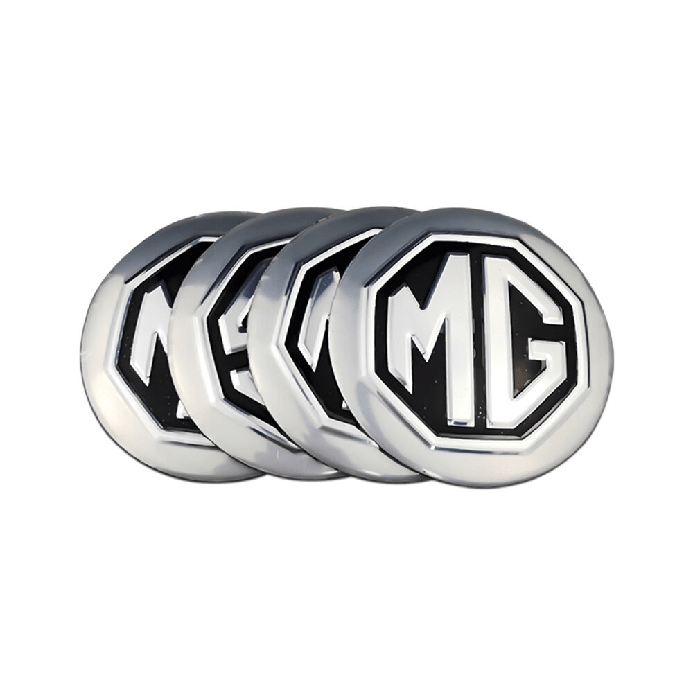 4pcs Car Emblem Wheel Center Rim Hub Caps Decal For MG Logo For MG TF ZR ZS 56mm
