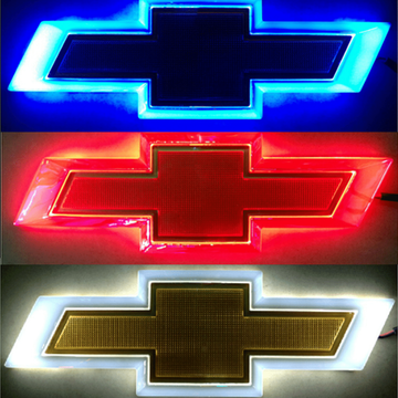 Chevrolet Chevy 4D LED tail logo badge light