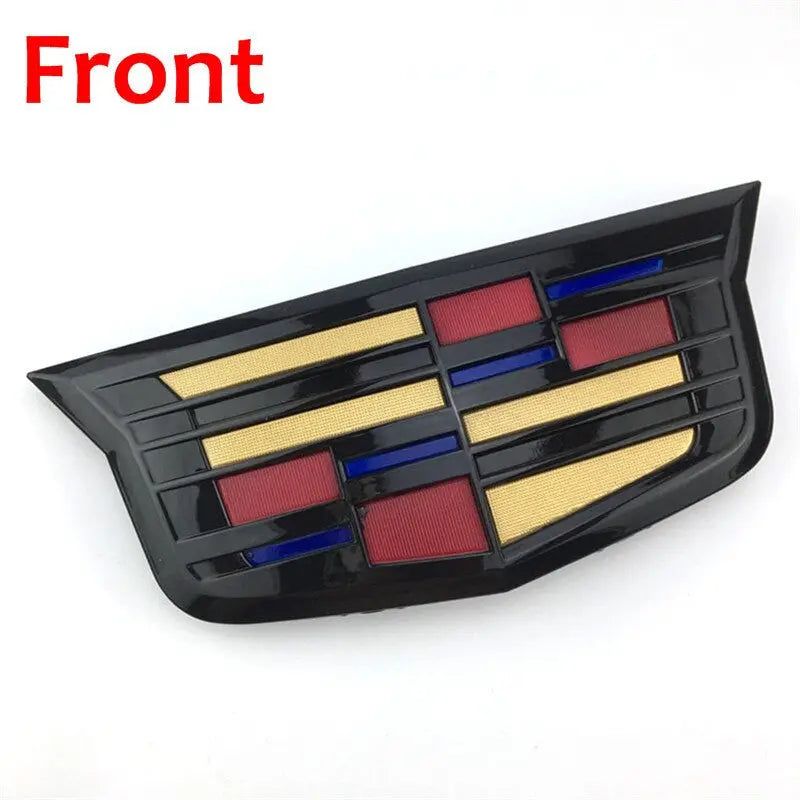 Cadillac Front Grille Emblem Tailgate Trunk Badge Sticker for XTS XT5 XT6  ATSL SRX BLS CT4 CT5 CT6