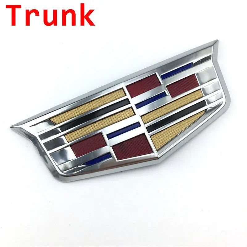 Cadillac Front Grille Emblem Tailgate Trunk Badge Sticker for XTS XT5 XT6  ATSL SRX BLS CT4 CT5 CT6