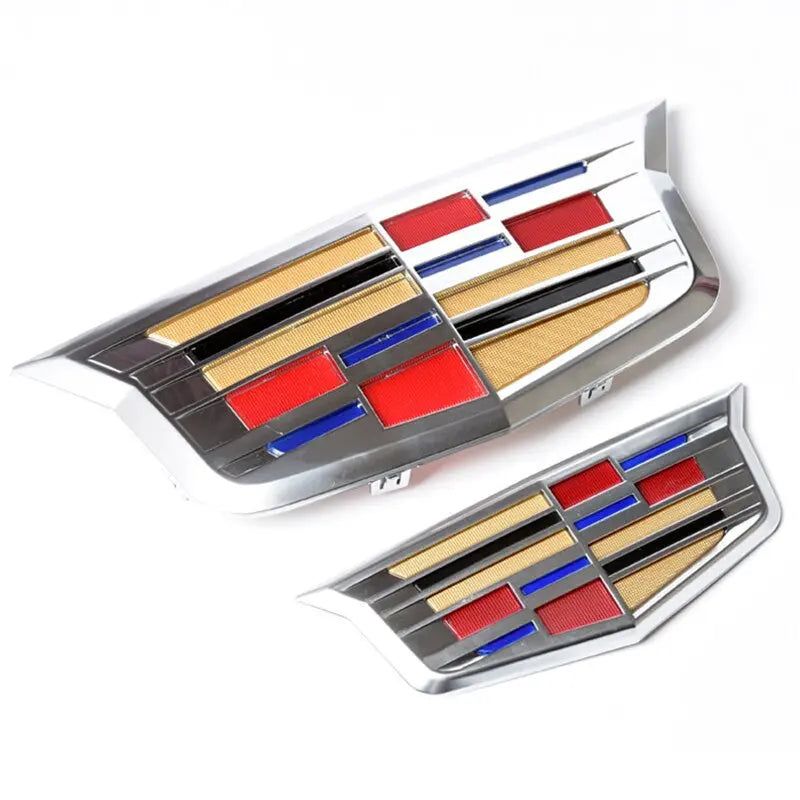 Cadillac Front Grille Emblem Tailgate Trunk Badge Sticker for XTS XT5 XT6  ATSL SRX BLS CT4 CT5 CT6