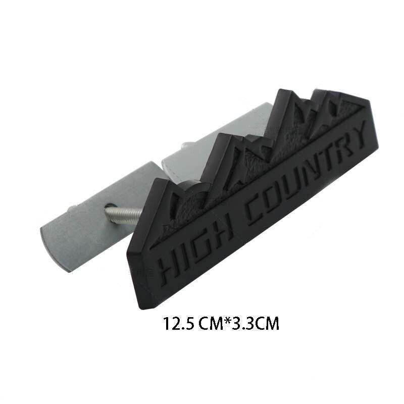 3D HIGH COUNTRY Car Sticker Emblem Badge Decal Front Grille for Jeep Chevy