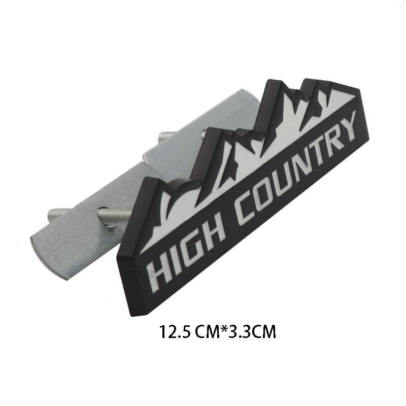 3D HIGH COUNTRY Car Sticker Emblem Badge Decal Front Grille for Jeep Chevy