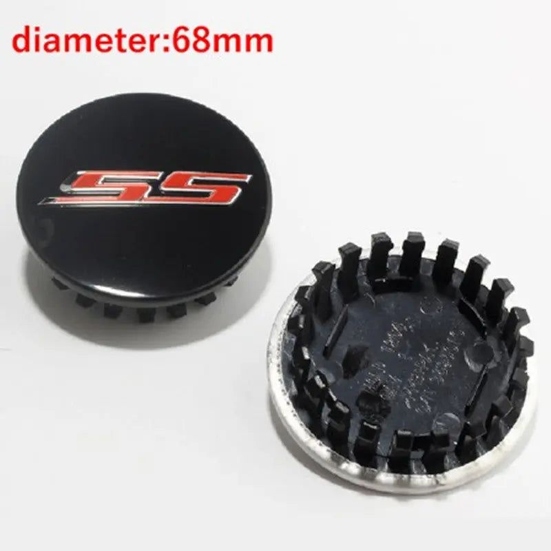 4Pcs/set 68mm SS ABS Carbon Fiber Car Wheel Center Covers For Chevrolet CAMARO Corvette