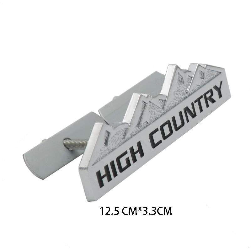 3D HIGH COUNTRY Car Sticker Emblem Badge Decal Front Grille for Jeep Chevy