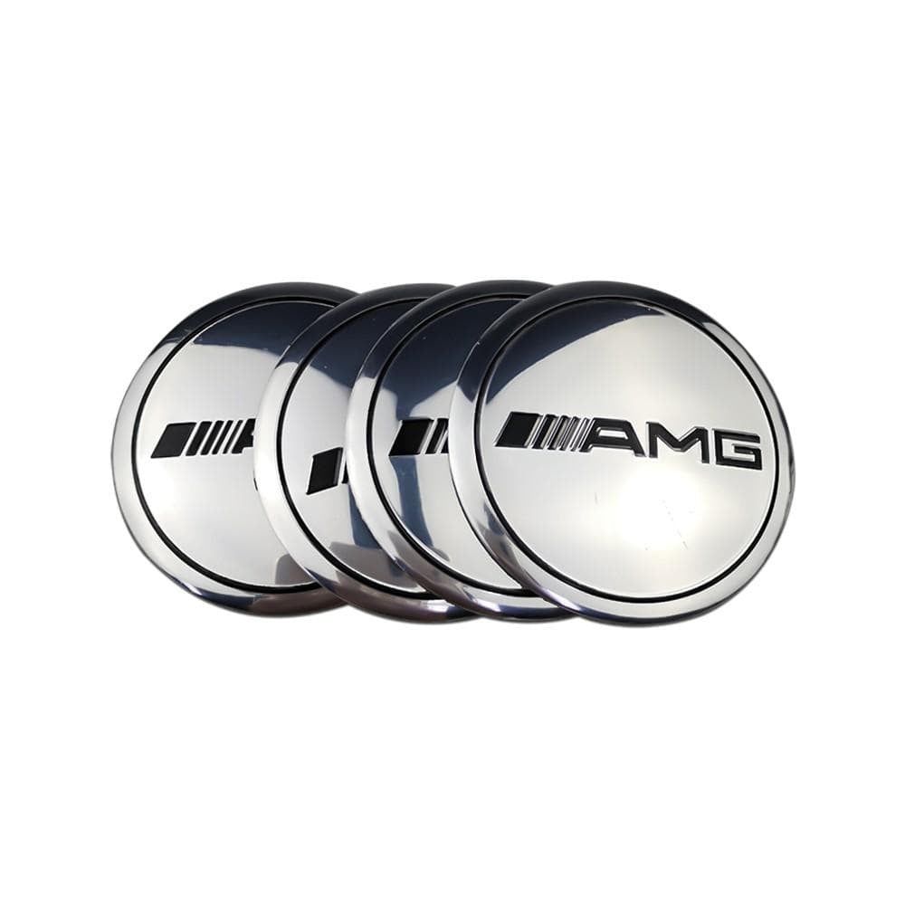 56mm 4PCS Mercedes Benz AMG Apple Tree Brabus Lorinser Car Wheel Center Hub Cap Sticker Emblem Badge Decal