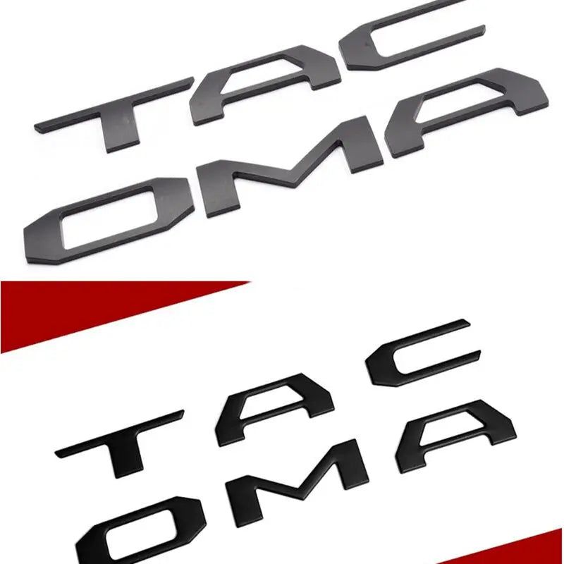 For Toyota Tacoma 2016-2020 Tailgate 3D Letter Cover Emblem Badge
