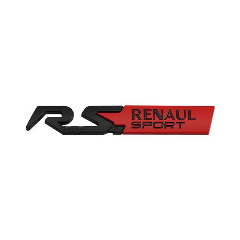 Metal GT Renaul Sport Badge rear Emblem tail sticker For Peugeot Kia