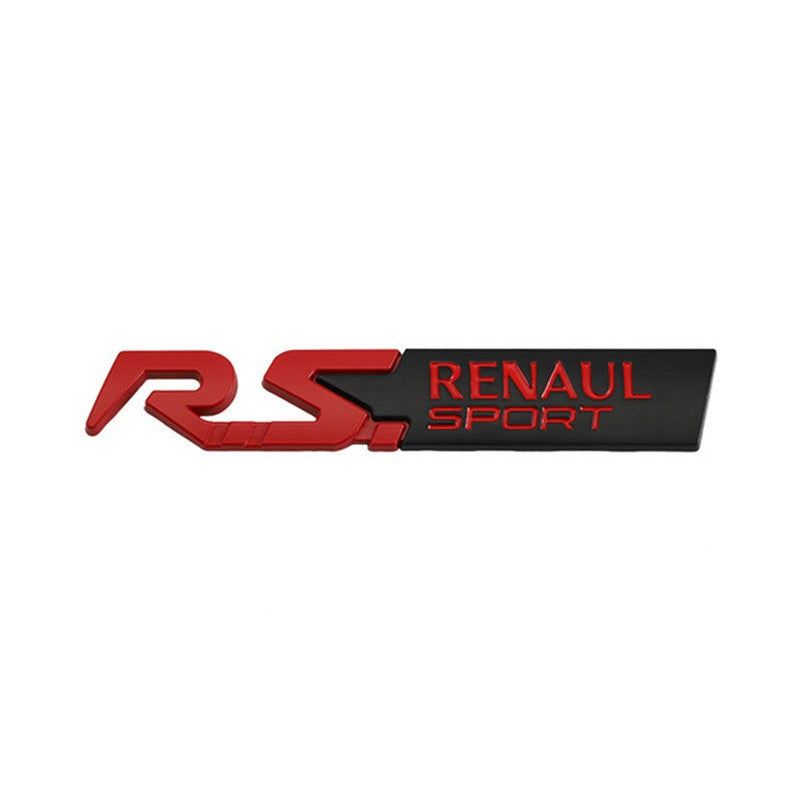 Metal GT Renaul Sport Badge rear Emblem tail sticker For Peugeot Kia
