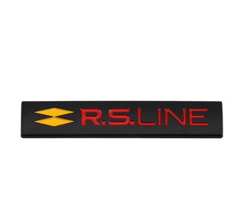Metal GT Renaul Sport Badge rear Emblem tail sticker For Peugeot Kia