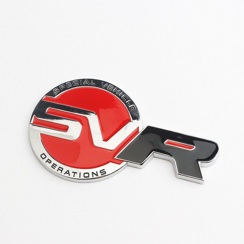 For Land Rover SVR Front Grill Emblem Car logo Badge Stickers 3D Metal Sport Discovery Defender